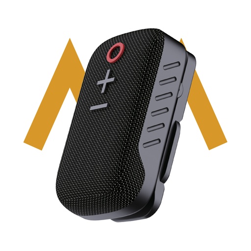 [11538] 7MD Wearable Portable Speaker Wireless V5.3 IPX5 Waterproof HiFi Sound Magnetic Clip 5H Battery Life |WS10|