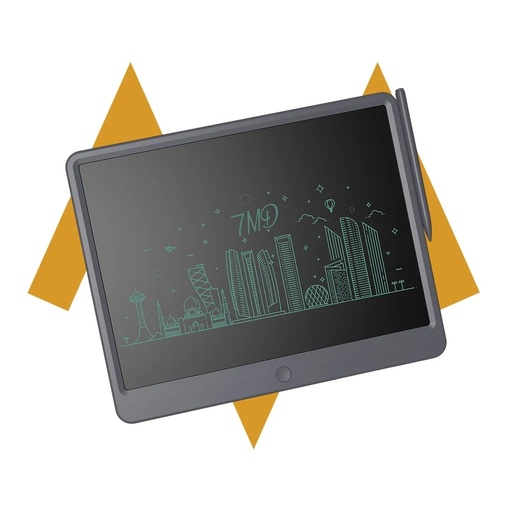 [11549] 7MD Digital LCD Writing Pad 15" Wide Screen Eco Friendly Kid Friendly Design Portable & Durable Notepad |7MD24100|