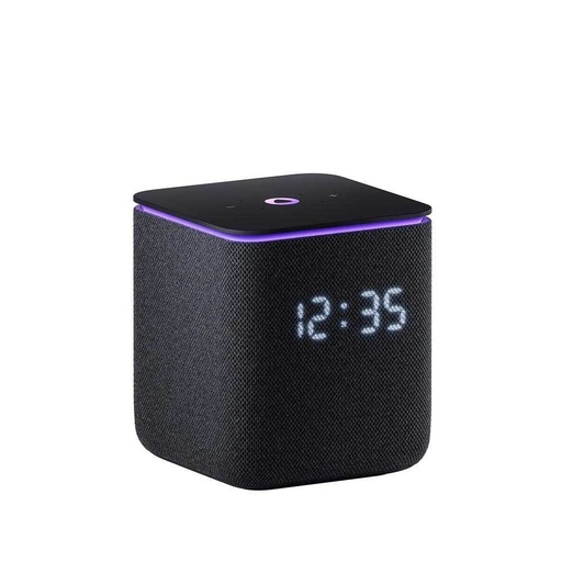 [11551] Yasmina Midi Smart Speaker with Human Like AI Assistant 24W Power 4 Microphones Immersive Surround Sound Neural Processor Wi-Fi & Zigbee Connectivity, Yasmina products are only Working in the Gulf countries (excluding Saudi Arabia) and also Work in Jordan |Y-00054|