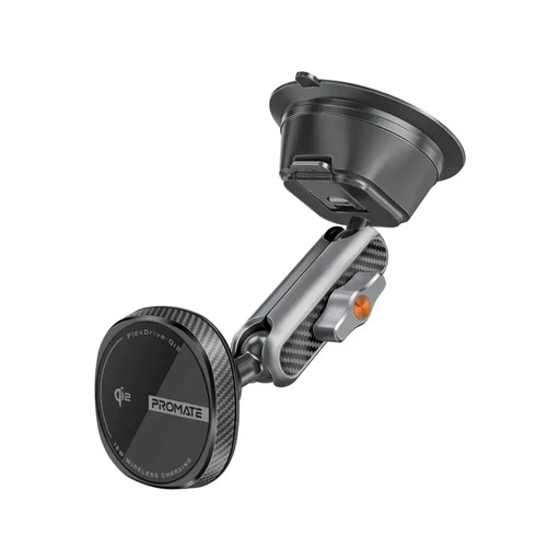 [11592] Promate FlexiGrip™ 15W MagSafe Compatible Qi2 Wireless Charger |FlexDrive-Qi2|