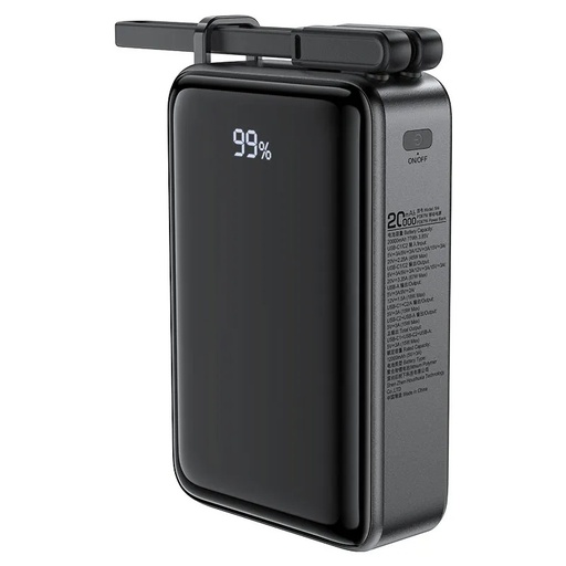 [11596] Acefast 20000mAh Fast Power Bank With 100W USB C Charging Data Cable Wide Compatibility Fast Triple Output Pass Through Charging  |M4|