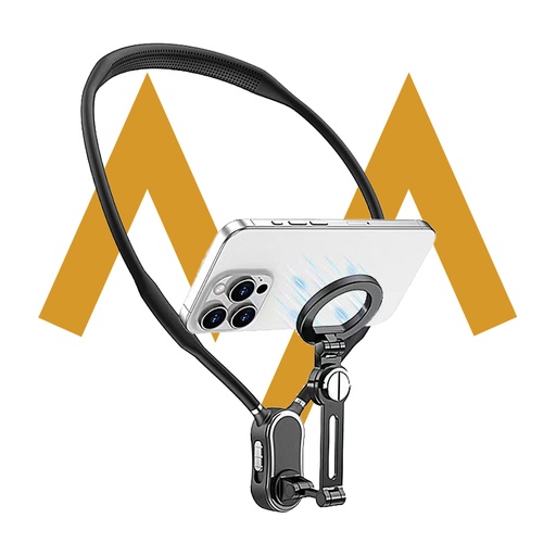 [11622] 7MD 2 in 1 Halter Stand Magnetic Phone Holder Camera Bracket Compatible with iPhone 12 and Above