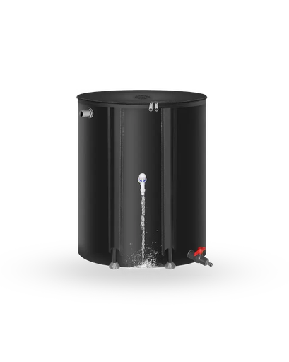 [GH015] Ghaith & Qalby Etmaan Collapsible Rain Barrel Portable Rainwater Storage Tank Catcher Container with Filter for Garden Water Collection