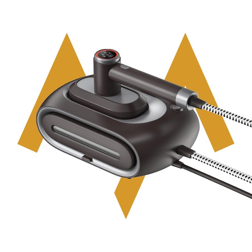 [11632] 7MD Electric Steam Iron for Clothes 1.2L Water Tank 30s Fast Heat Up 1700W Fast Heating Self Cleaning Auto Shut Off Adjustable Steam Levels |7MD-318A|