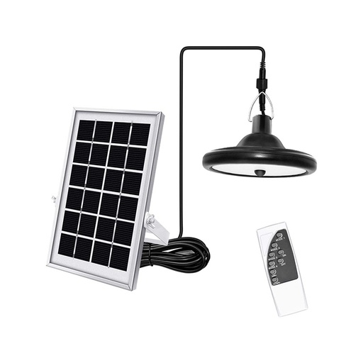 [GH038] Ghaith and Qalby Etmaan LED Solar Motion Sensor Pendant Light with Remote Control Waterproof Outdoor Indoor Lighting