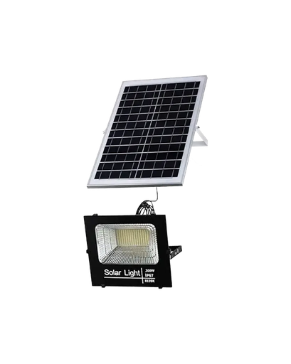 [GH040] Ghaith and Qalby Etmaan Solar Light 200W Waterproof IP67 for Indoor and Outdoor Use with Solar Panel
