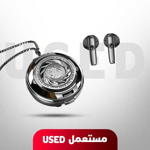 [U250] 🚨 USED 🚨 7MD Stereo wireless Earbuds Unique Design Quality Material HiFi Sound Quality Comfortable & Durable Safe & Reliable | 7MD-W56 | 🚨 Not Covered By Warranty 🚨