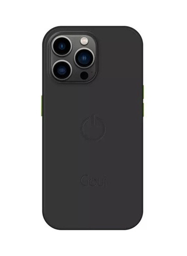 [11684] Goui Magnetic Case for iPhone 14 Pro 6.1 inch Shockproof Rubber Cover with Magnetic Bars and Wireless Charging Compatibility G-MAGENT14P