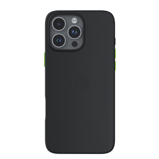 Goui Magnetic Case for iPhone 16 Pro (6.1") Shockproof Rubber Back Cover with Magnetic Bar Wireless Charging Compatible G-MAGENT16P