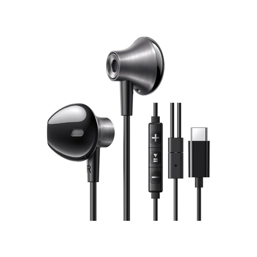 [11713] UGREEN USB C Earphones Wired Type C Headphones with Mic and Volume Control for iPhone 16 Samsung Galaxy S24 S23 iPad Pro Air Noise Cancelling 14mm Driver Model: EP106 P/N:35756