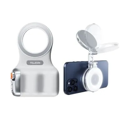 [11783] TELESIN CO3 Magnetic Selfie Ring Light & Fun Shot Magnetic Grip | S5-BGD-01 | P1-MP-10 |