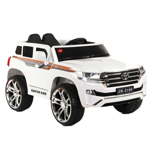 [11800] Toyota Land Cruiser Luxury Kids Ride 2023 - 12V Electric Toy Car 4X4 Rechargeable Ride On Vehicle for Ages 3‑8 | JM-2199A |
