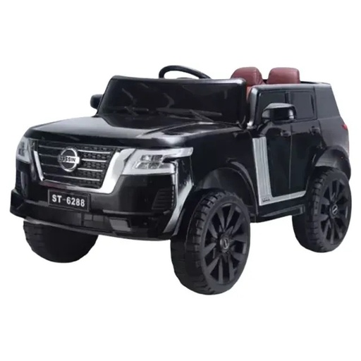 [11801] Electric Nissan Patrol Car for Kids - 12V | Remote Control | 4WD | Leather Seat | 50kg Capacity | Music MP3 Radio Bluetooth AUX | ST-6288 |