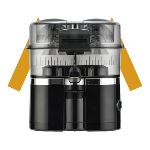 [11802] 7MD Electric Citrus Juicer - Automatic Citrus Juicer Stainless Steel 100W Fruit Cutting Compact Kitchen Juice Extractor |  7MD‑IM25 |