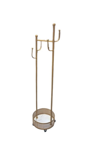 [11821] ONYX STAR Wooden Base Clothes Hanger with Wheels | YL1906 |