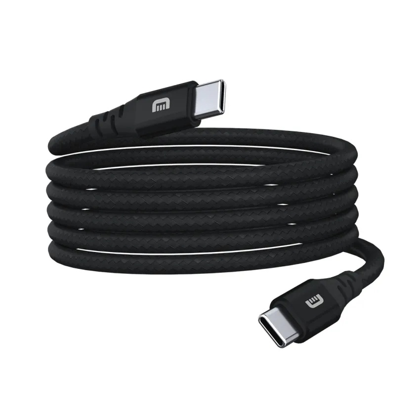 Zendure SuperCord Magnetic USB-C to USB-C Cable – 1m (3.3ft), Fast Charging, Ultra Durable with 50,000+ Bend Lifespan | ZDASAC2C-MA |