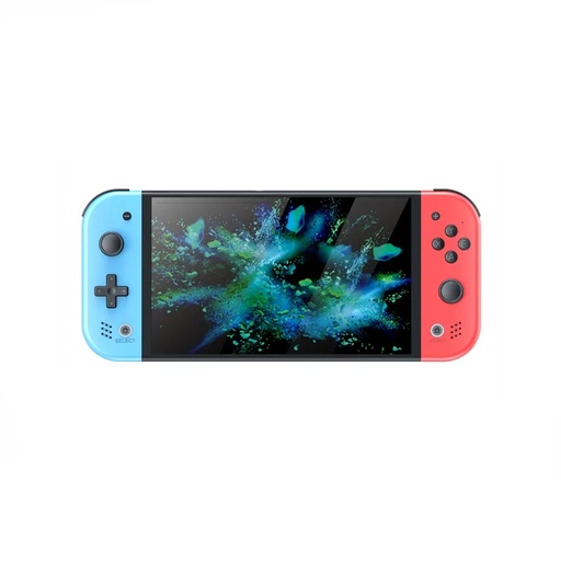 [11839] M20 Video Game Screen HD 7 inches Retro Handheld Game Console – RK3566 Quad-Core, IPS Display, EmuELEC 4.3, Bluetooth, Wireless Controller, TF Slot, 64GB, 4000mAh Battery