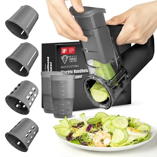 [11840] Multi-functional Cordless Food Chopper and Cutter  | CD039 |