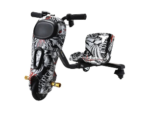 KUGOO Kids Electric Drift Scooter – RGB Lights, 36V Battery, 3 Speed Modes (Ages 6+)