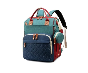 [11874] AMOR TINY Diaper Bag – Portable Baby Bag with USB Charging Port