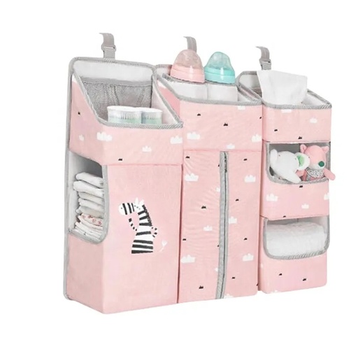 [11902] AMOR TINY Hanging Organizer Bag – Stylish and Practical Storage for Diapers & Baby Essentials