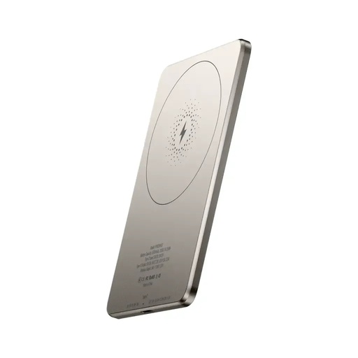 [11927] Powerology Ultra-Thin 5000mAh MagSafe Power Bank | PPBCHA63TI |