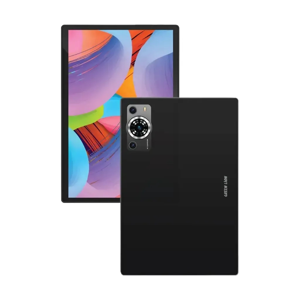 آيباد Green Lion G10 Pro – شاشة 10.1 بوصة IPS HD، ذاكرة 4GB رام، سعة تخزين 64GB، نظام Android 13، يدعم شريحة 4G، بطارية 5000mAh | GNG10PRO64BK |
