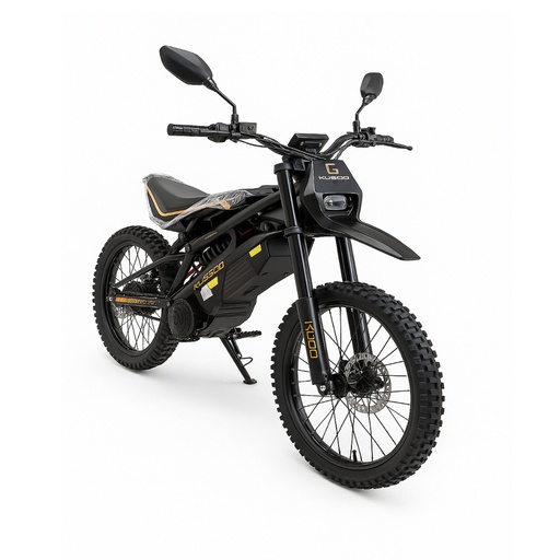 [11957] KUGOO WISH 02 PRO Electric Dirt Bike – 2500W Off-Road Pit Bike, 70 km/h Top Speed, 60 km Range, Hydraulic Suspension, Steel Frame, Fatbike Tires