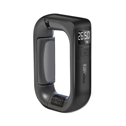 [12049-1] PROMATE Digital Handheld Luggage Scale – Comfort-Grip Design, High Precision, 50kg Max Capacity | Instascale-50 |