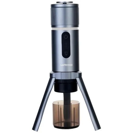[12084] Lepresso Brewjet Portable Espresso Maker – 12V/220V Compact Coffee Brewer, 80mL Capacity, One‑Touch Operation, Compatible with Capsule & Ground Coffee | LPPECFFMGY |