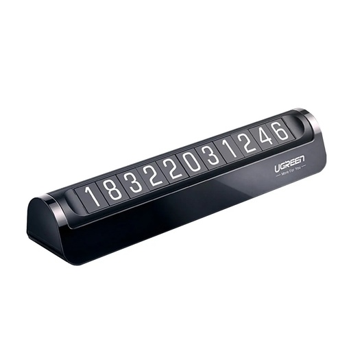 [12119] UGREEN Car Parking Card – Rotating Hidden Phone Number Display, Temporary Windshield Parking Sign Accessory | LP178 |