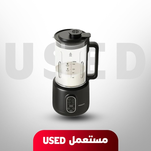 [U348] 🚨 DISPLAY PIECE 🚨 Porodo Lifestyle Nut Milk Maker 600W 1.5L Advanced Thermal Jar Auto Clean Dual Mode Blending |LFS059||PD-LFST059-BK| 🚨 Not Covered By Warranty 🚨