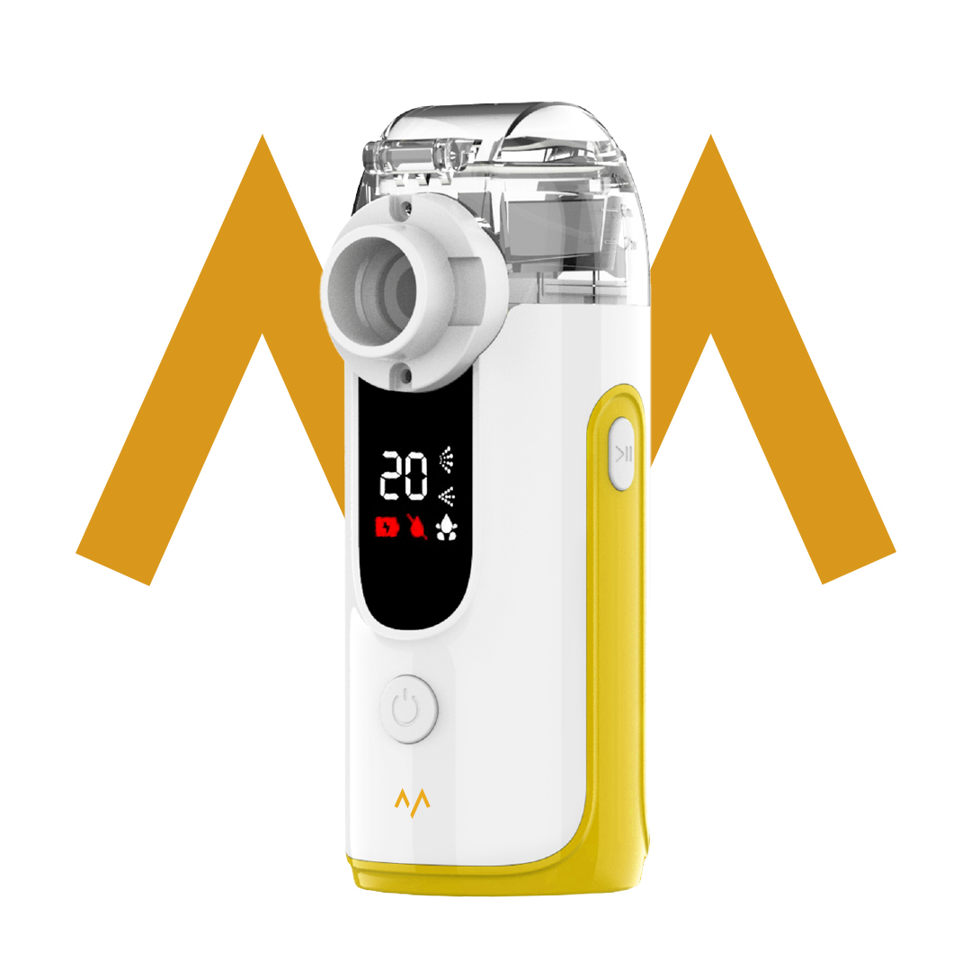 7MD Mesh Nebulizer – Portable Rechargeable Ultrasonic Nebulizer with Digital Display, Microporous Atomization Technology, Low Noise, USB-C Charging, 2 Airflow Modes, Auto Shut-Off, for Adults & Kids | 7MD49825 |