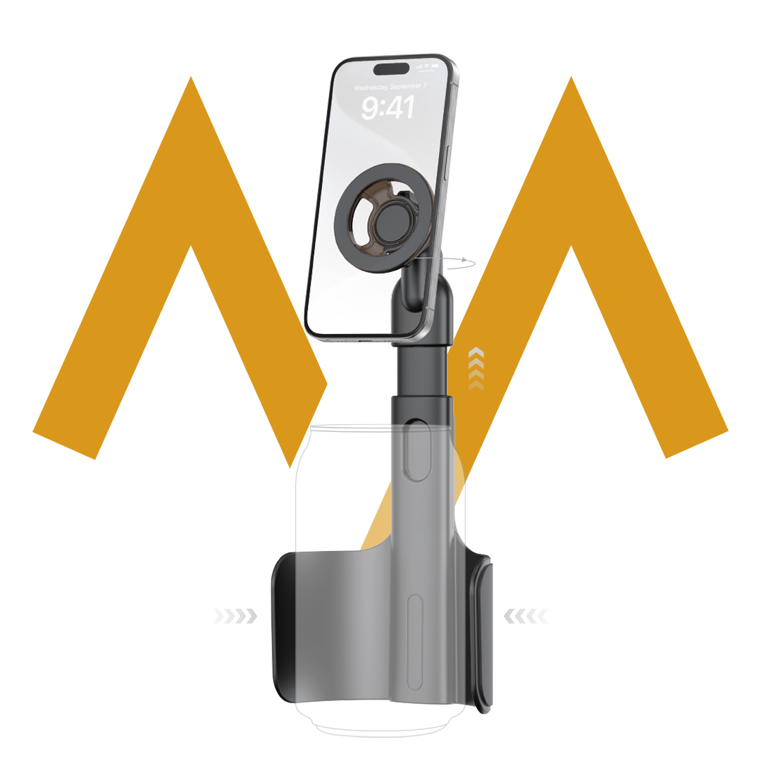 قبضة وثبات | حامل أكواب مع مثبت جوال 2 في 1 للسيارة من حمد ستور – دوران 360°، ذراع قابل للتمديد حتى 36.2 سم، متوافق مع الهواتف الذكية وحوامل المشروبات | 7MD49625 |