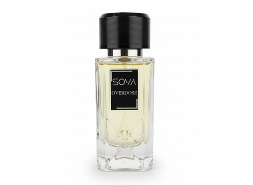 [12173] SOVA OVERDOSE Parfum –  with a scent of oud and vanilla, 100ml Long-Lasting Oriental French Fragrance with Citrus, Woody & Amber Notes