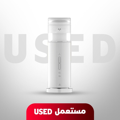 [U373] 🚨 USED 🚨 7MD Garment Care Lint Blade Dual Steam Levels Portable Mini Wireless Cordless Steam Iron 130W 8000mAh Battery and Type C Charging Port |7MD4706-1| 🚨 Not Covered By Warranty 🚨