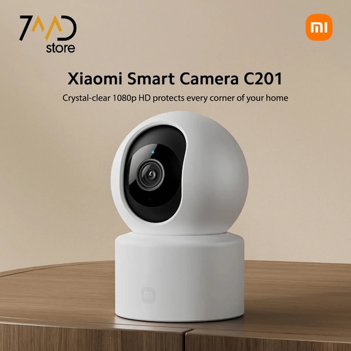 [12203] Xiaomi Smart Camera C201 – 1080p HD Indoor Security Cam with WiFi 6, Motion Tracking, AI Detection & Lens Shield | MBC27 |