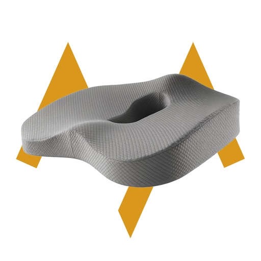 [12213] 7MD Ergonomic Seat Cushion – Tailbone Support for Office, Car & Travel Use | 7MD2494 | New