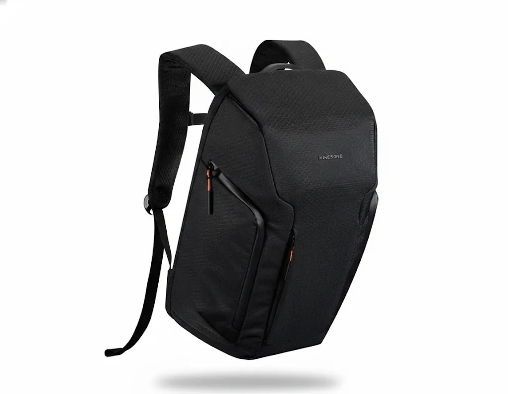 Kingsons Roll Top Waterproof Laptop Backpack – Travel & Hiking Anti-Theft Bag With ''Apple Find My'' Air TAG | KS25593 |