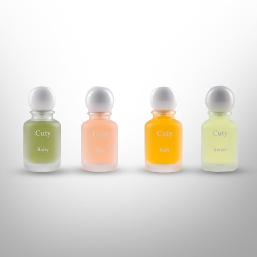 Cuty Liquid Sunshine Perfume for Kids – 50ml, Four Delightful Styles for Everyday Freshness | Liquid Sunshine |