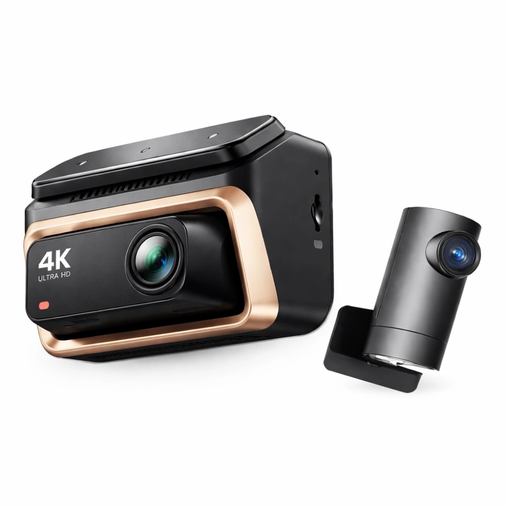 DDPAI Z60 Pro Dual-Channel Dash Cam with 4K Front & 1080P Rear Recording, Sony STARVIS 2 Night Vision, HDR & Supercapacitor | DR200801 |