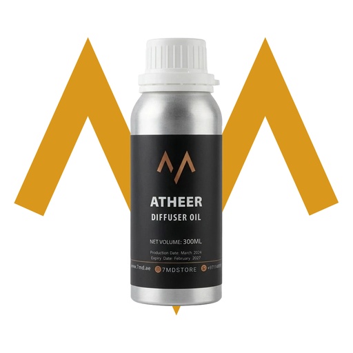[12392] 7MD Atheer Diffuser Oil - 300ml Long-Lasting Essential Home Fragrance