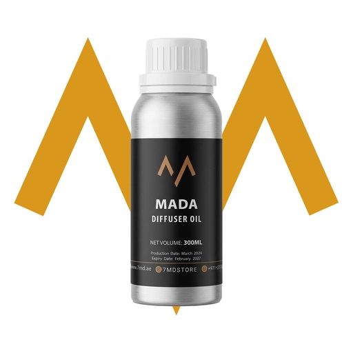 [12393] 7MD Mada Luxury Diffuser Oil 300ml – Long-Lasting Essential Home Fragrance