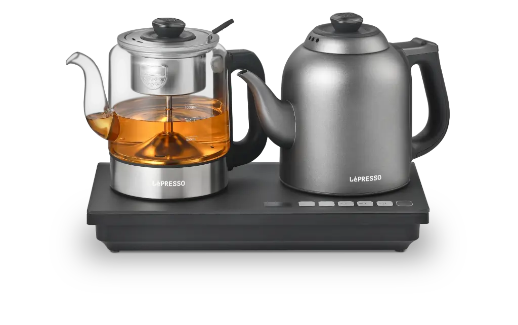 LePresso AuraBrew Tea Brewer & Water Boiler, 2200W Fast Heating with Adjustable Temperature Control | LPCFFAB0032GY |
