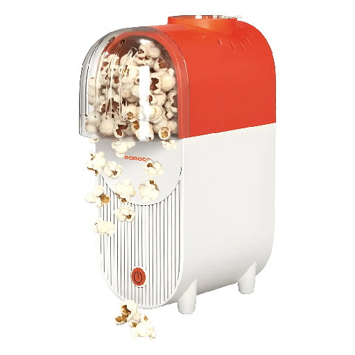 [12415] Porodo Lifestyle Popper Hot Air Popcorn Maker with Measuring Cup | PDLFSTN005WHOG |