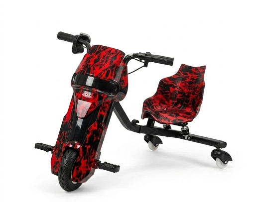 [12436] KUGOO Three-Wheel Kids Drifting Electric Scooter – LED Lights, Speaker & Display, 3 Speed Modes, 360° Drift | S12 |