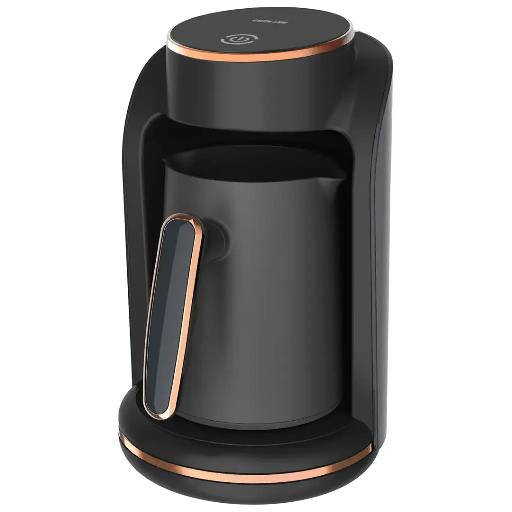 [12479] Green Lion Mazaj Turkish Coffee Maker 600W 250mL Capacity 5-Cup One-Touch Brewing - Fast Brewing with Auto Shut-Off and Overflow Protection | GNMZTUCOFFBK |