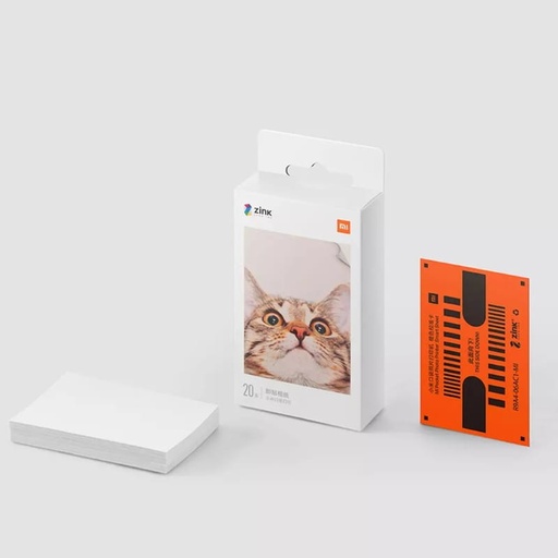 [5696] Mi Portable Photo Printer Paper (2x3 inch 20-sheets) | XMBXXZ01HT |