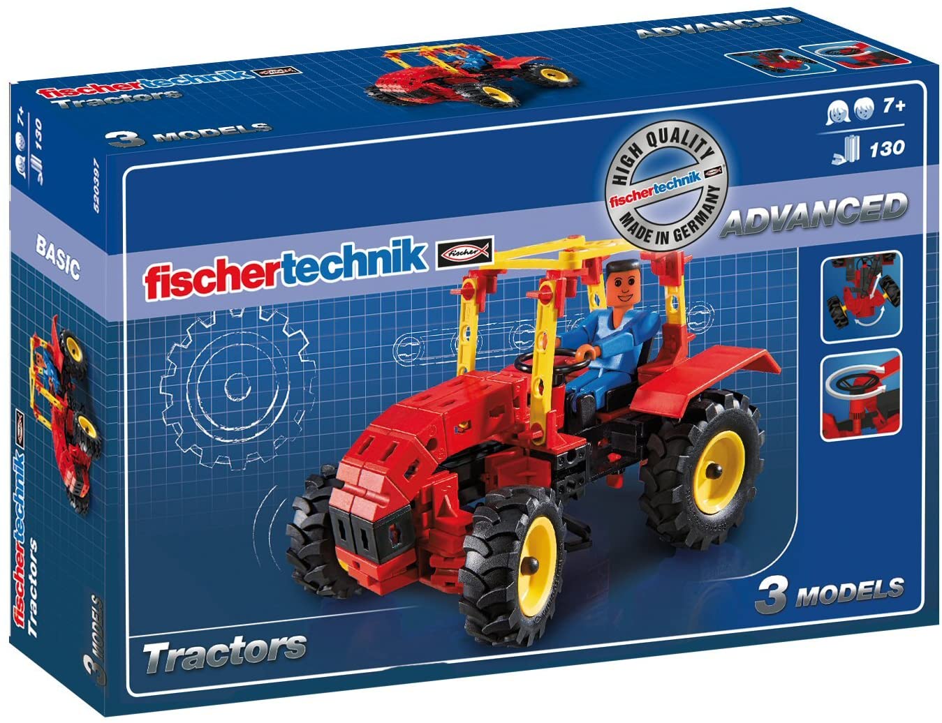 FISCHER-TECHNIK jigsaw puzzle Tractors For Kids - Robot Kit Fischertechnik Construction Tractor Design - 520397