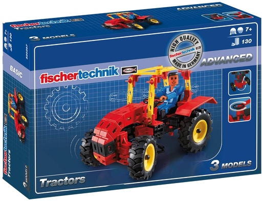 [7095] FISCHER-TECHNIK jigsaw puzzle Tractors For Kids - Robot Kit Fischertechnik Construction Tractor Design - 520397